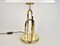 Vintage Regency Tischlampe aus Messing, 1970er 4