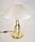 Lampe de Bureau Regency Vintage en Laiton, 1970s 7