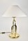 Lampe de Bureau Regency Vintage en Laiton, 1970s 10