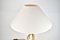 Lampe de Bureau Regency Vintage en Laiton, 1970s 8