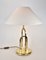 Lampe de Bureau Regency Vintage en Laiton, 1970s 3