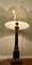 Grande Lampe de Bureau Colonne Corinthienne en Laiton, 1890s 7