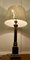 Tall Brass Corinthian Column Table Lamp, 1890s 7