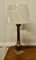 Tall Brass Corinthian Column Table Lamp, 1890s 1