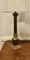 Lámpara de mesa corintia alta de latón, década de 1890, Imagen 2