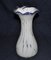 Vase Murano Blanc avec Bordure Bleue, 1970s 5