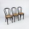Bentwood and Cane Cafe Chairs, 1970s, Set of 3 4