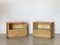 Bedside Tables in Wicker and Bamboo by Dal Vera, 1970s, Set of 2, Image 1