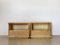 Bedside Tables in Wicker and Bamboo by Dal Vera, 1970s, Set of 2, Image 2