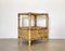 Wicker Bedside Tables in Bamboo in the style of Dal Vera, 1970s, Set of 2 7