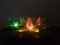 Green Acrylic Water Lily or Lotus Flower Night Light Lamp, Eastern Europe, 1972 13