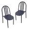 Stackable Tubular Metal Chairs by Robert Mallet Stevens, Set of 2 1