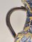 Handgefertigte Vintage Amphore aus Gelb & Blau Glasierter Keramik von Zulimo Aretini, Italien, 1950er 8