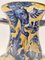 Handgefertigte Vintage Amphore aus Gelb & Blau Glasierter Keramik von Zulimo Aretini, Italien, 1950er 11