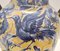 Handgefertigte Vintage Amphore aus Gelb & Blau Glasierter Keramik von Zulimo Aretini, Italien, 1950er 14