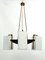 Mid-Century Three Arms Chandelier by Stilnovo, Italy, 1950s, Image 10