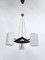 Mid-Century Three Arms Chandelier by Stilnovo, Italy, 1950s, Image 7