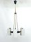 Mid-Century Three Arms Chandelier by Stilnovo, Italy, 1950s, Image 1