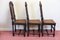 Antique Victorian Carved Oak Dining Chairs, Set of 6 12