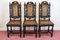 Antique Victorian Carved Oak Dining Chairs, Set of 6 4