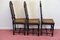 Antique Victorian Carved Oak Dining Chairs, Set of 6 22