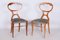 Biedermeier Oak & Walnut Chairs, Vienna, Austria, 1820s, Set of 4 5