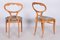 Biedermeier Oak & Walnut Chairs, Vienna, Austria, 1820s, Set of 4 9