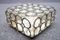Iron and Glass Square Flush Mount from Limburg, Image 1