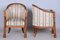 Biedermeier Birch Seating Set, Vienna, Austria, 1830s, Set of 3, Image 12