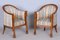 Biedermeier Birch Seating Set, Vienna, Austria, 1830s, Set of 3 9