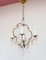 French Brass and Crystals Chandelier, 1930s 1