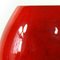 Jarrón italiano de cerámica roja, años 60, Imagen 4