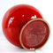 Jarrón italiano de cerámica roja, años 60, Imagen 6