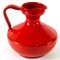 Large Italian Red Glazed Ceramic Vase, 1960s 6