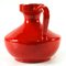 Grand Vase en Céramique Vernie Rouge, Italie, 1960s 5