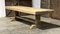 Large French Bleached Oak Farmhouse Dining Table, 1920s, Image 28