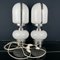 Vintage Swirl Murano Glass Table Lamps, Italy, 1980s, Set of 2 10