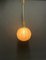 Lámpara de suspensión Cocoon, años 70, Imagen 3