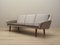 Danish Grey Velour Sofa, 1980s 3