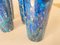 Bicchieri in ceramica blu nello stile di Aldo Londi, Italia, anni '60, set di 4, Immagine 4
