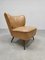 Vintage Cocktail Chair in Skai, 1950s 2