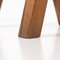 Wooden Stool from Mobichalet, 1950s 13