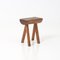 Wooden Stool from Mobichalet, 1950s 4