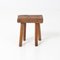 Wooden Stool from Mobichalet, 1950s, Image 15