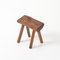 Wooden Stool from Mobichalet, 1950s 1