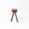 Wooden Stool from Mobichalet, 1950s, Image 5