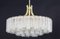 Large Doria Ice Glass Tubes Chandelier, Germany, 1960s, Image 10