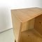 Modern Italian Asymmetric Bookcase with 2 Shelves in Light Wood, 1980s, Image 10