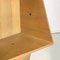 Modern Italian Asymmetric Bookcase with 2 Shelves in Light Wood, 1980s, Image 12