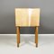 Italienischer Mid-Century Nachttisch aus Beigefarbenem Resopal & Holz, 1960er 5